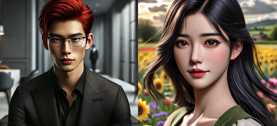 경진일주 남자와 을유일주 여자